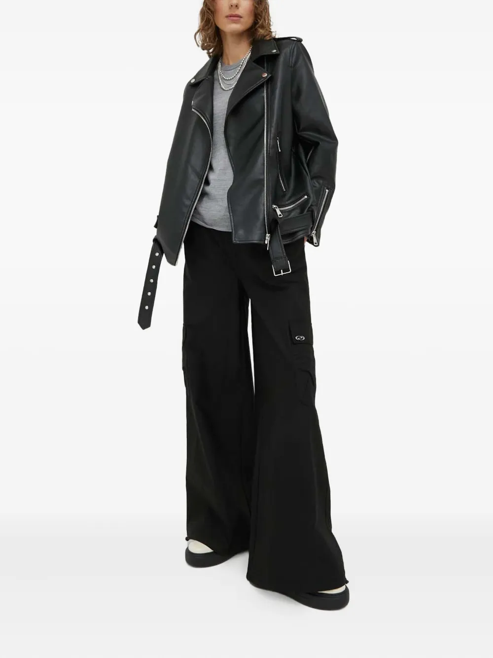 Résumé cargo wide-leg trousers | Wide-Leg Pants | Image 2