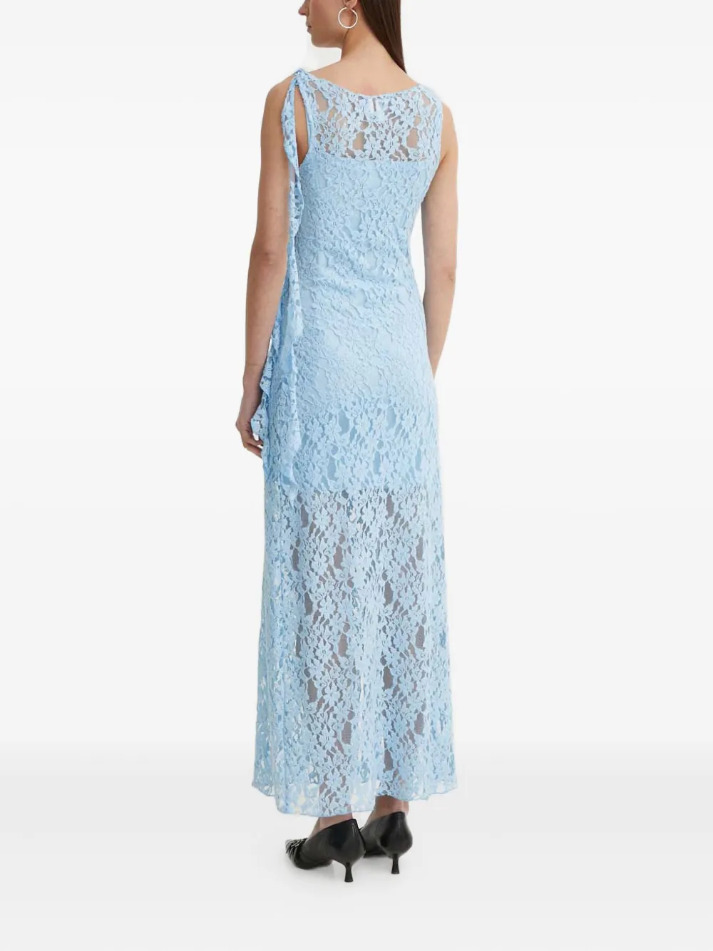 Resume Lace Ruffled Dress In Multi