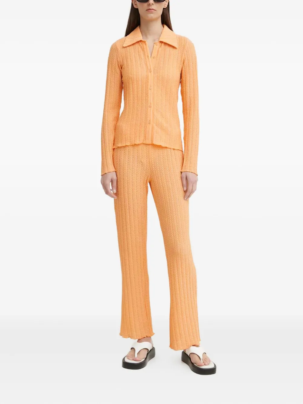 Résumé textured buttoned top | Shirts | Image 2