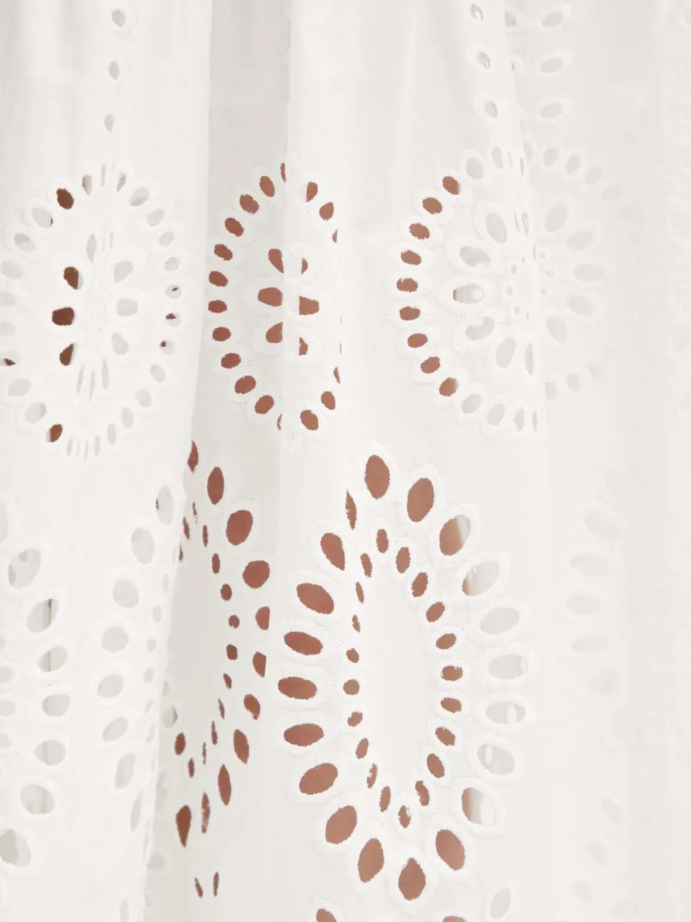 Resume Ruffled Eyelet Dress In White