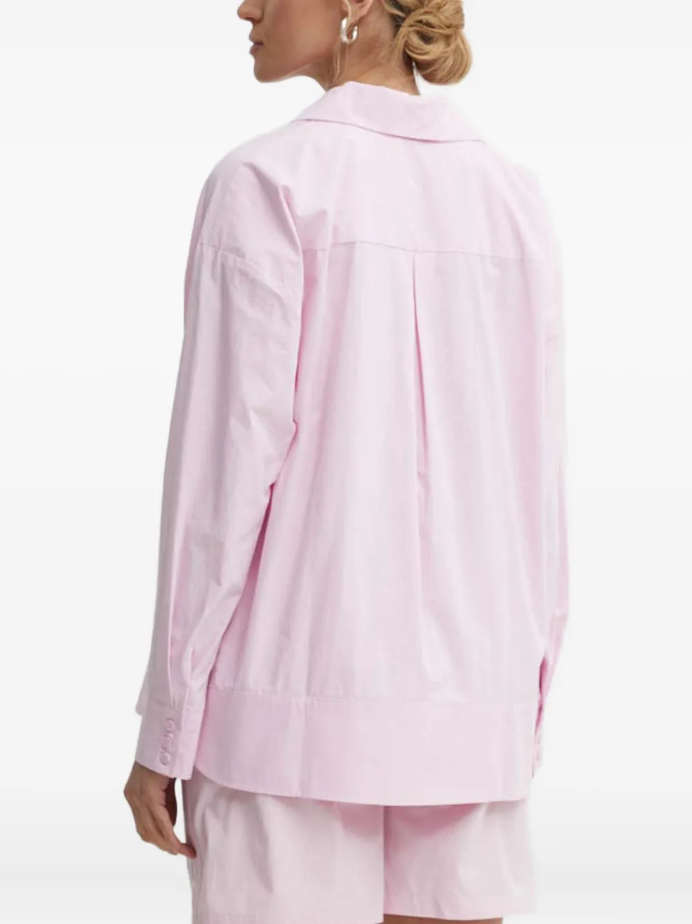 Resume Long-sleeve Blouse In Pink