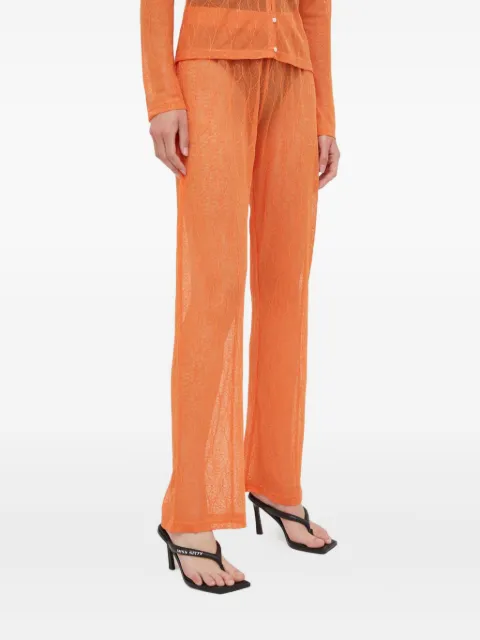 Résumé openwork trousers