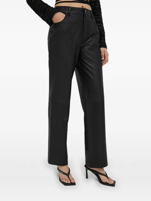 Résumé textured trousers