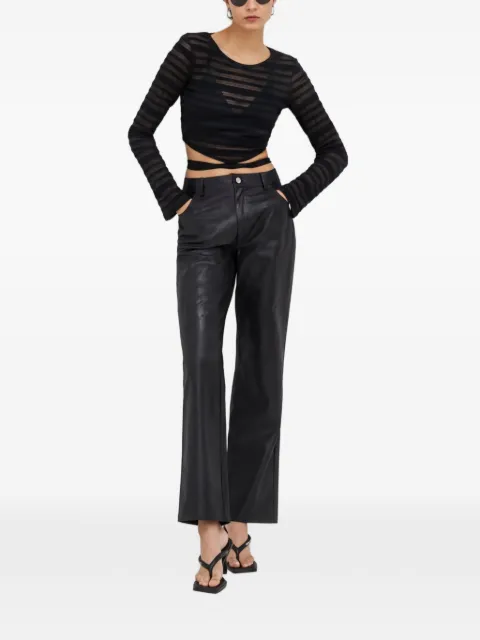 Résumé textured trousers