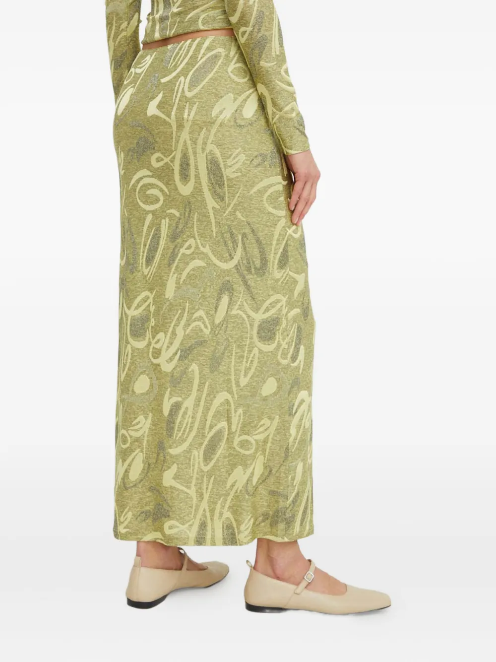 Résumé patterned skirt | Straight Skirts | Image 2