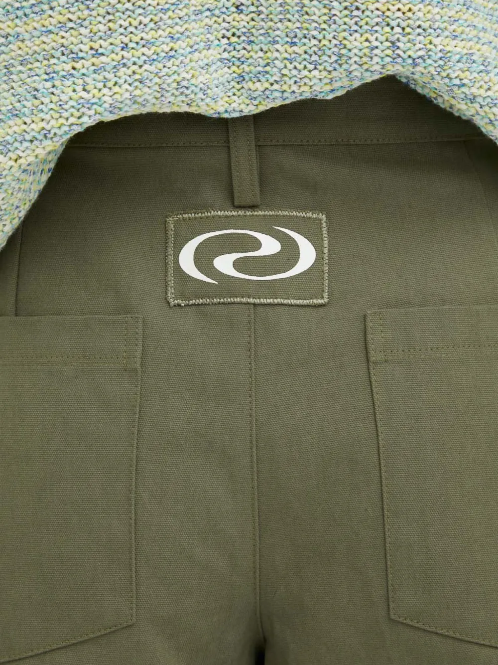 Résumé Cargo broek met logo Groen