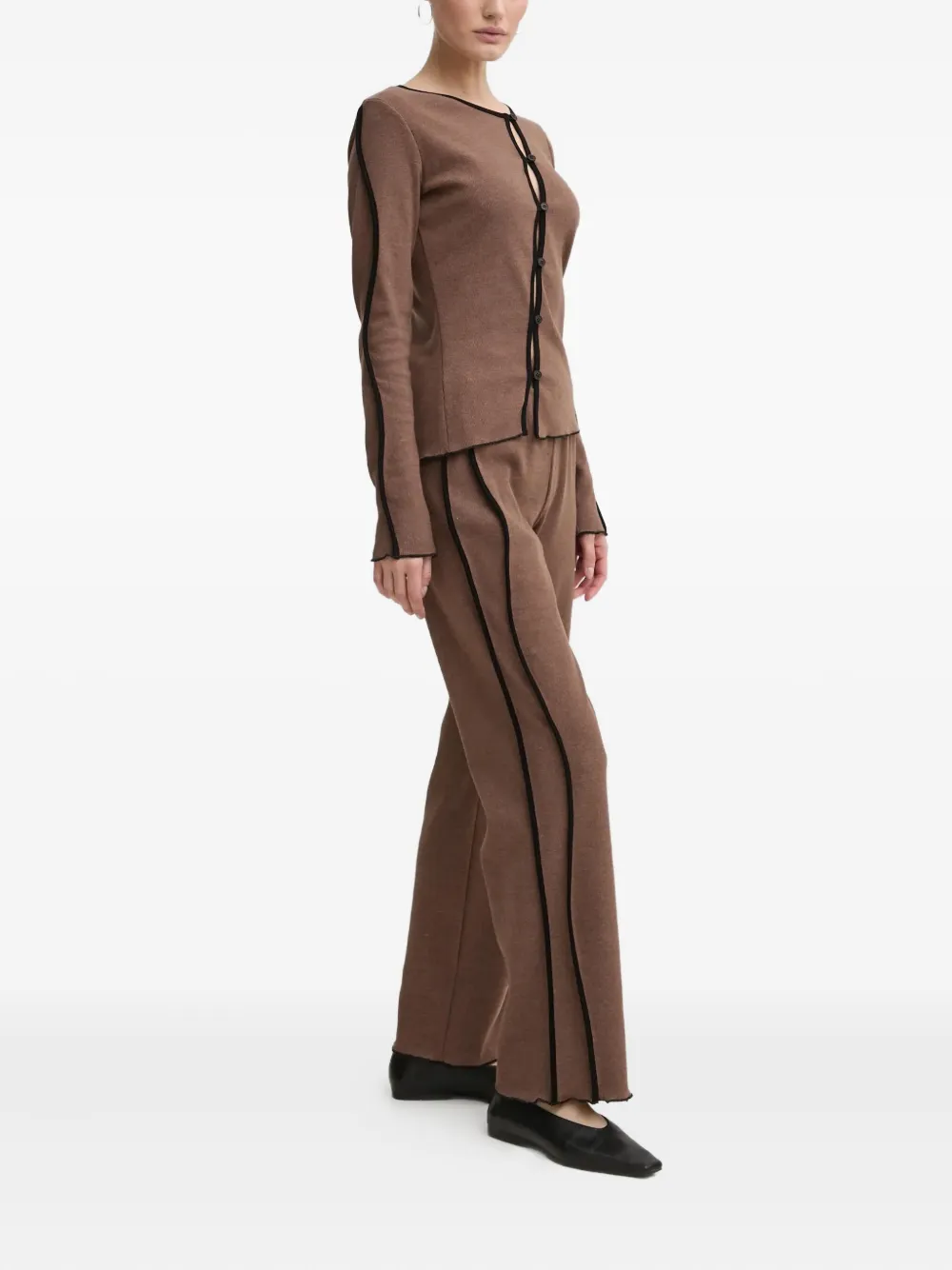 Résumé button trim knitwear | Knitted Tops | Image 2