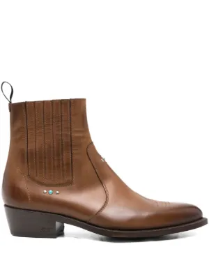 Tricker's スエード チェルシーブーツ | ブラウン | FARFETCH JP