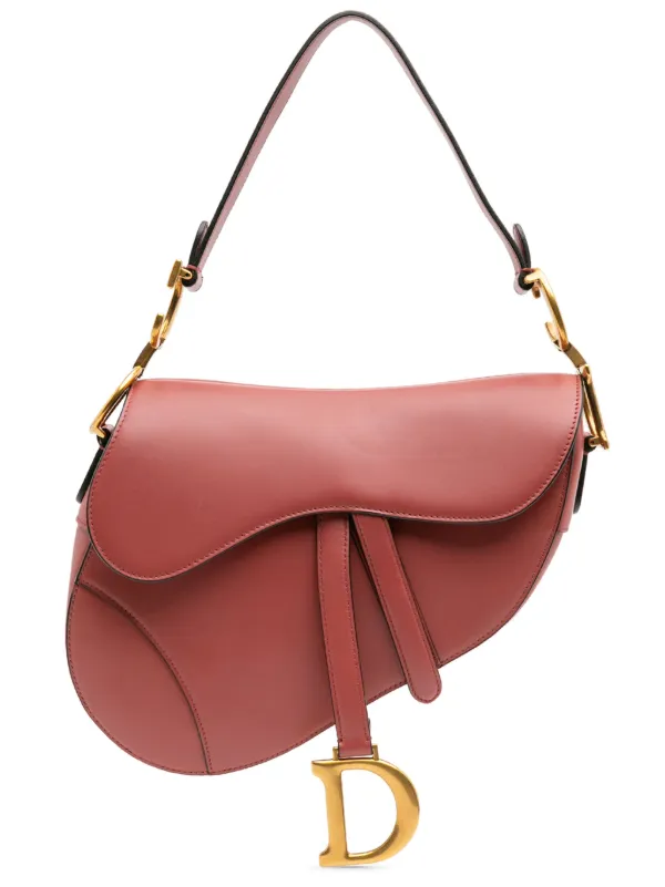 Christian Dior Pre-Owned 2019 Smooth Calfskin Saddle Bag