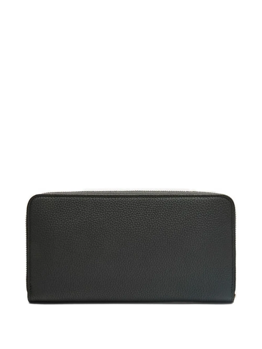 Loewe Logo-debossed Zip-around Wallet In Black