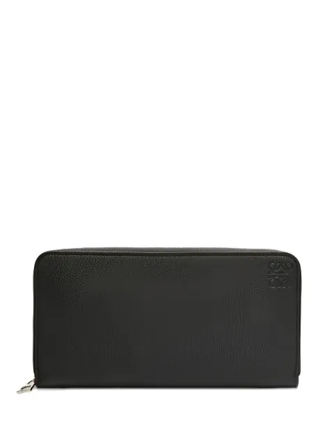 LOEWE logo-debossed zip-around wallet