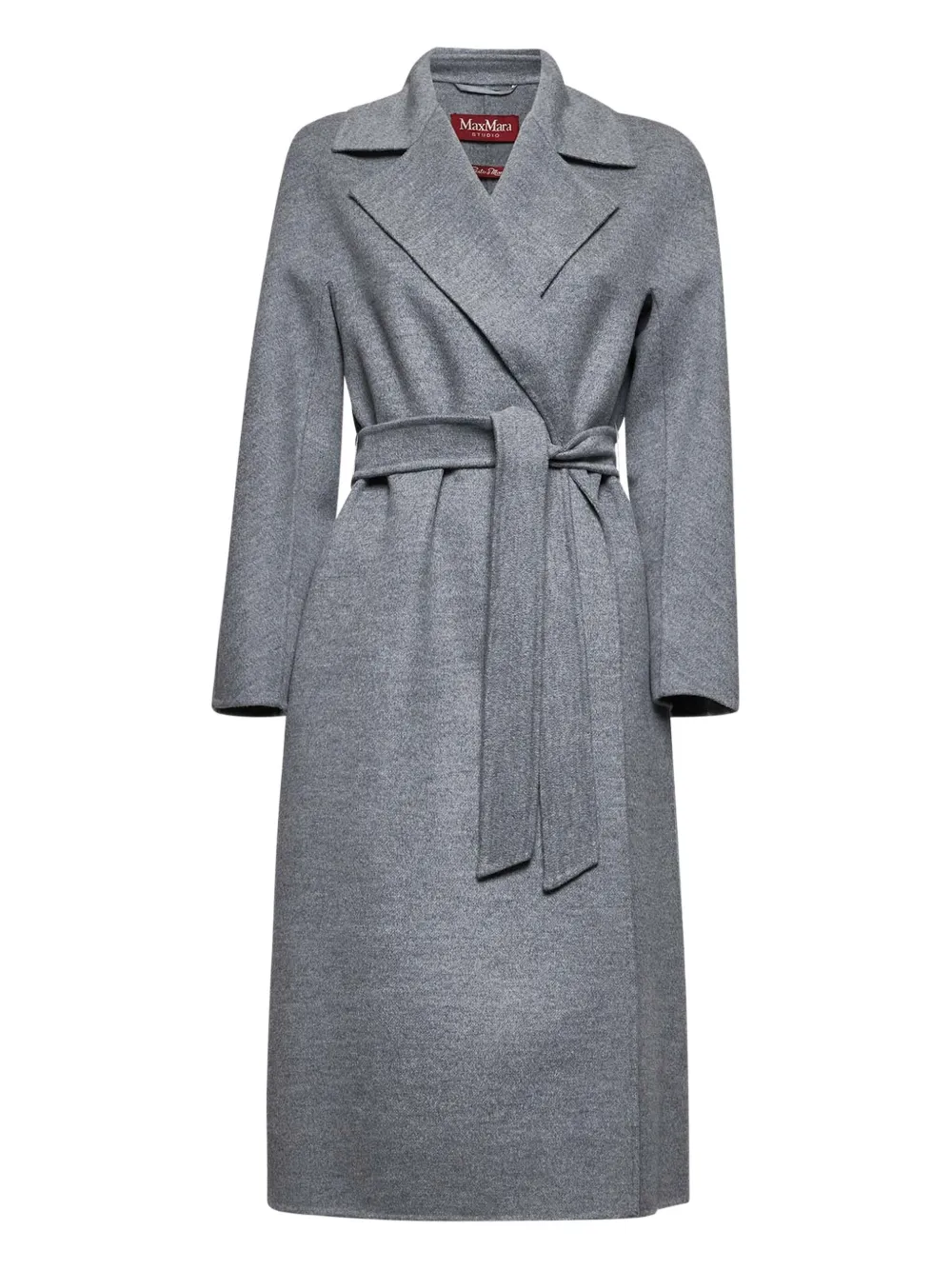Max Mara Wikkeljas met ceintuur Grijs