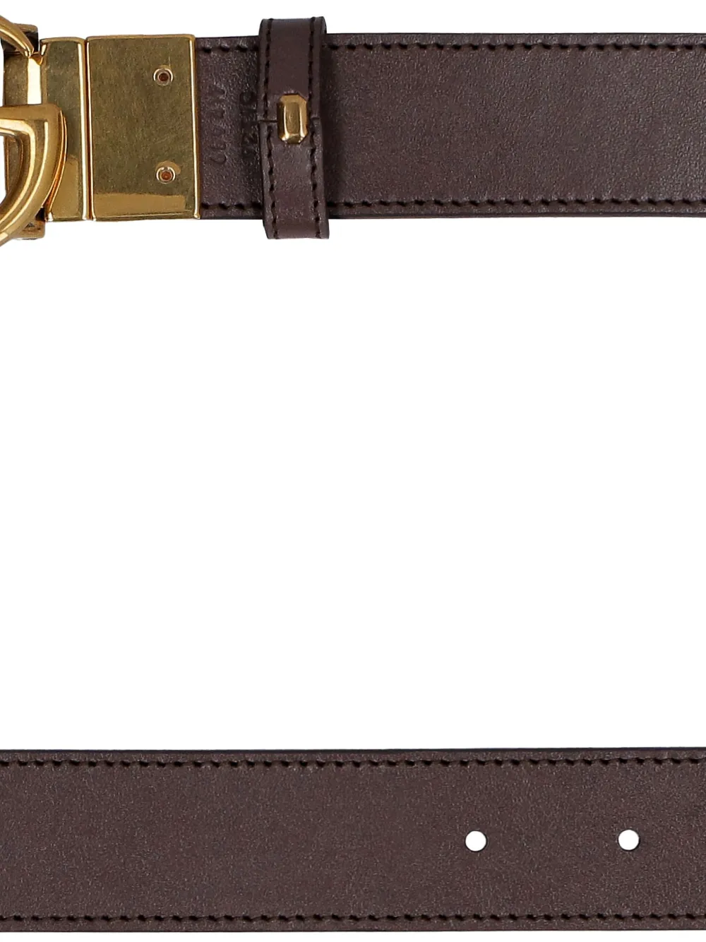 Gucci Double G reversible belt Beige