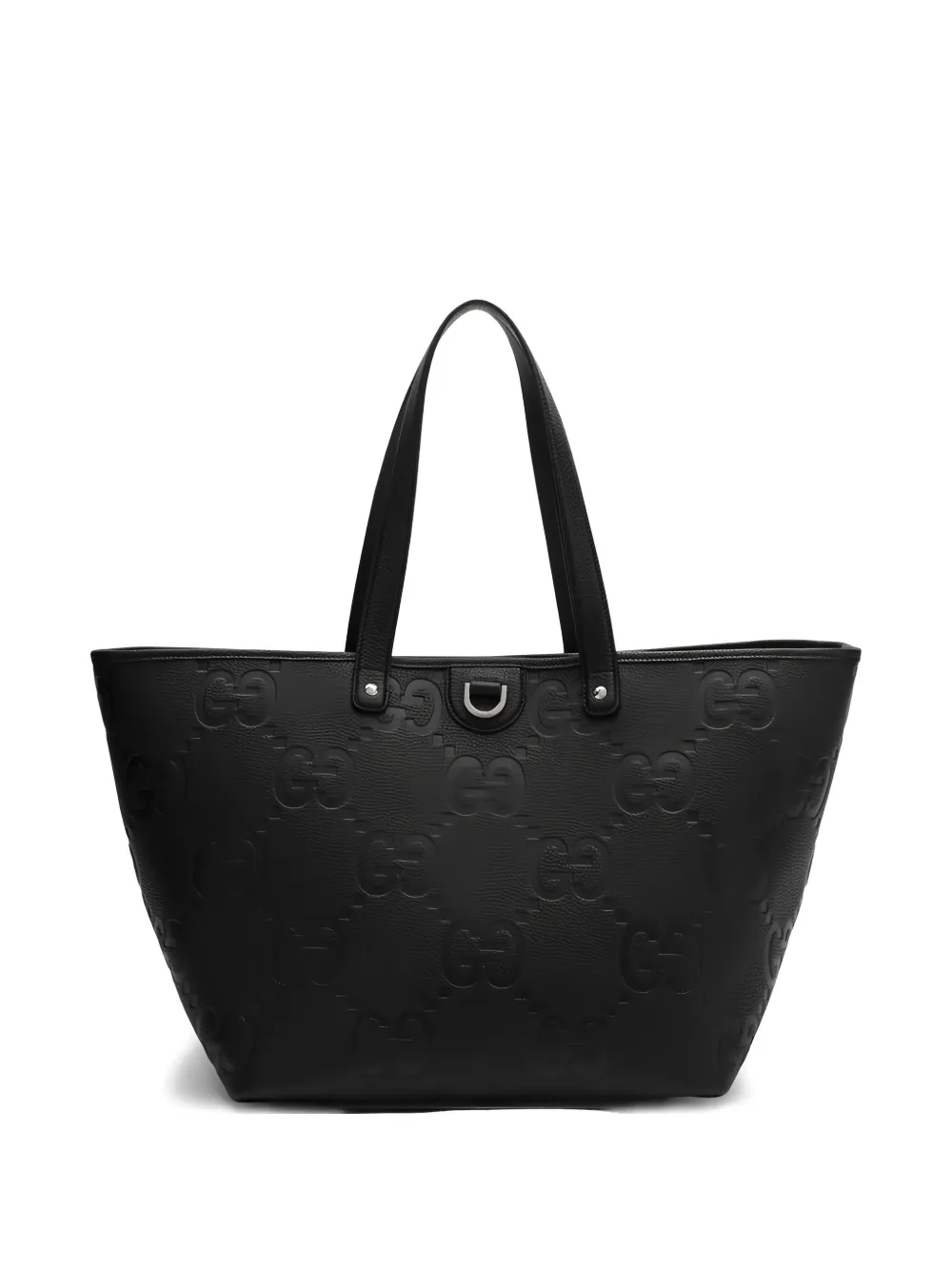 Gucci debossed-GG pattern tote bag | Black | Image 1