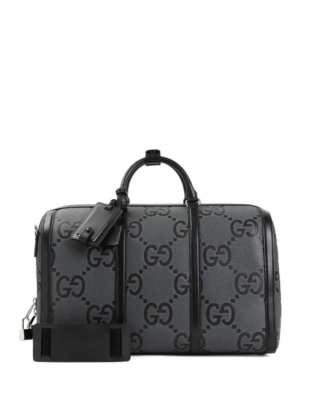 Gucci GG monogram leather duffle | Black | Image 1