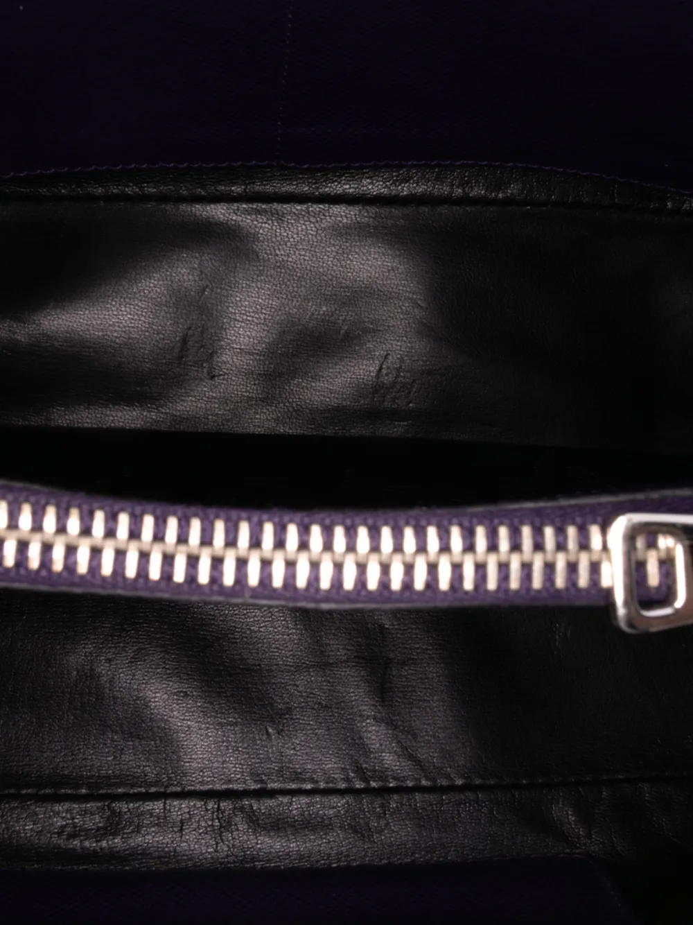 Pre-owned Prada 2010-2025 Saffiano Cuir Turnlock Twin Satchel In Purple