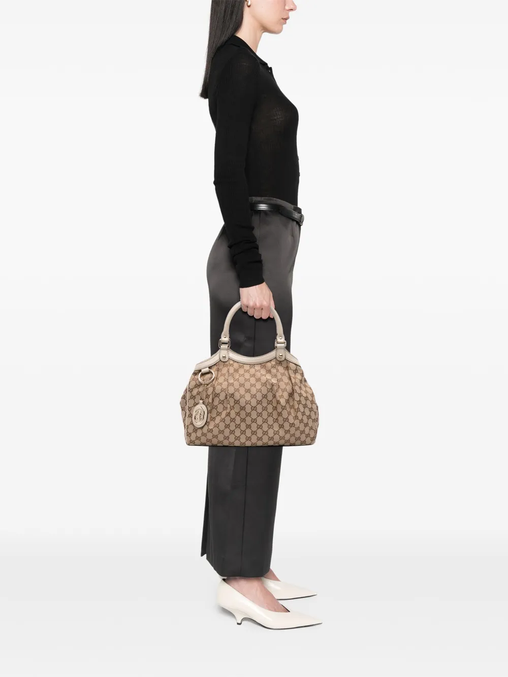 Gucci Pre-Owned 2016-2025 Medium GG Canvas Sukey tote bag | Pre-Owned | Image 2