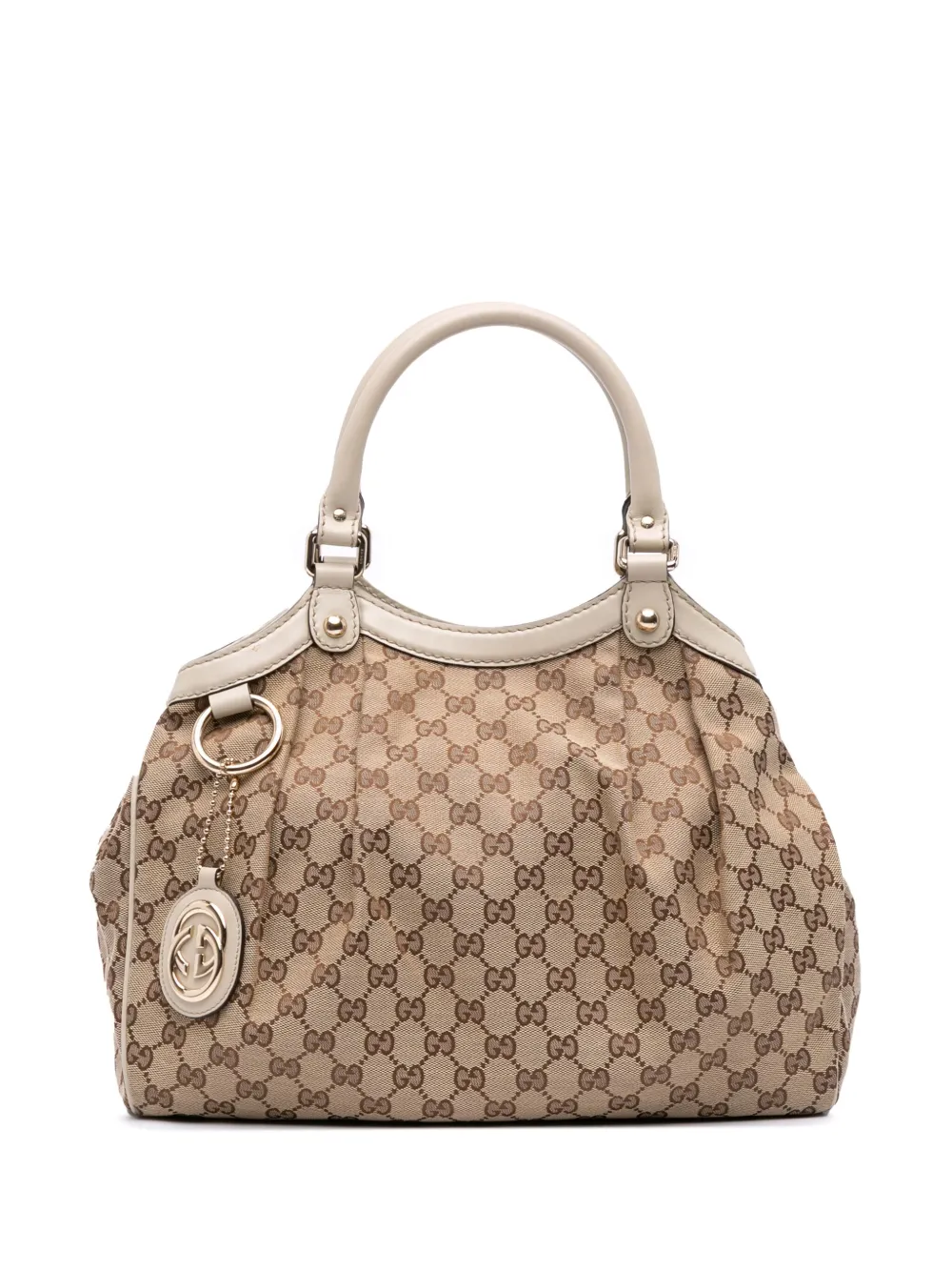 Gucci Pre-Owned 2016-2025 Medium GG Canvas Sukey tote bag | Brown | Image 1