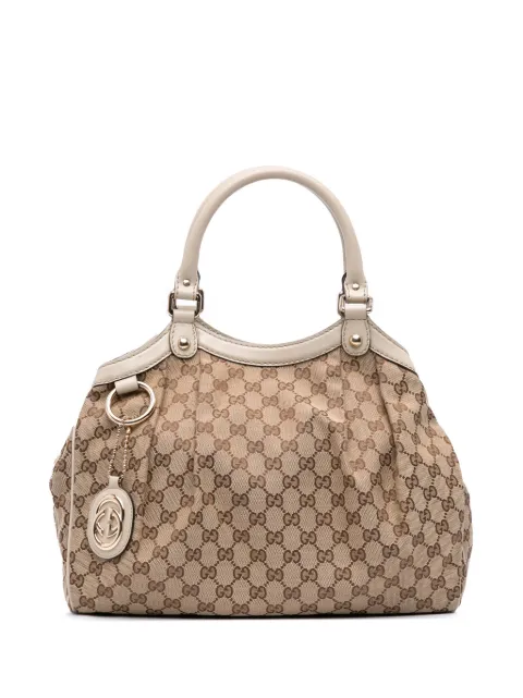 Gucci Pre-Owned 2016-2025 Medium GG Canvas Sukey tote bag