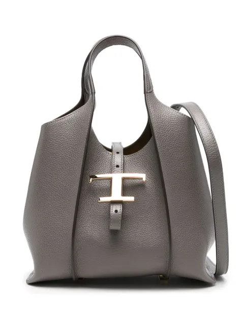 Tod's small Timeless T-buckle leather tote bag