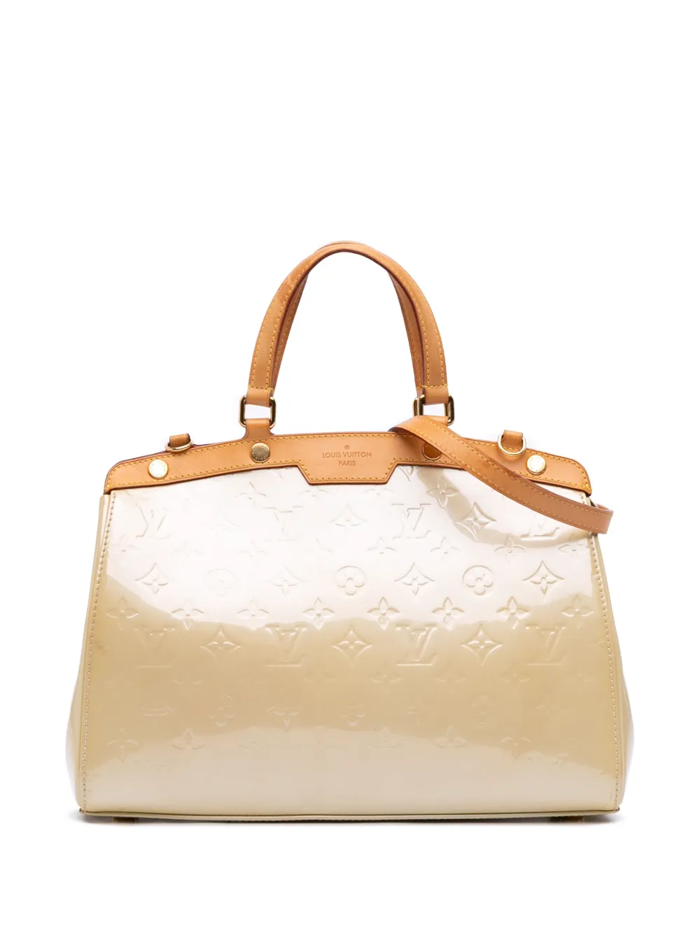 Louis Vuitton Pre-Owned 2011 Monogram Vernis Brea MM satchel | Brown | Image 1