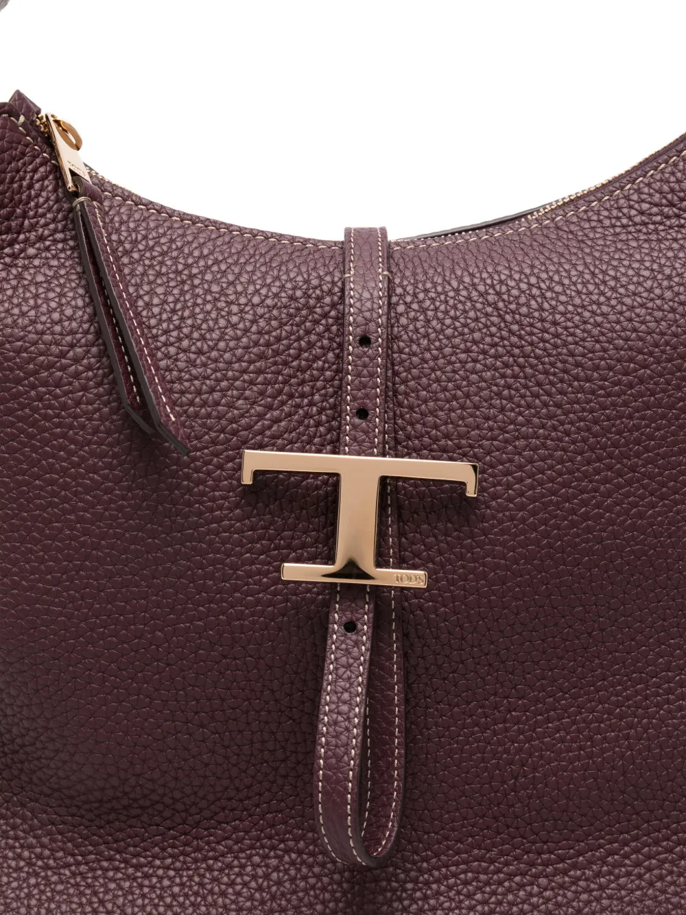 Tod's Medium T Timeless Shoulder Bag In Red