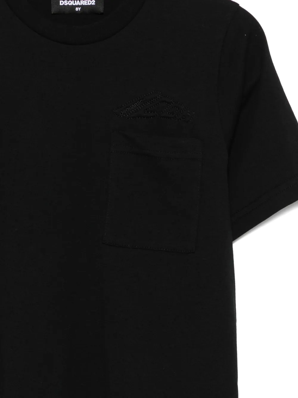 DSQUARED2 KIDS T-shirt Zwart