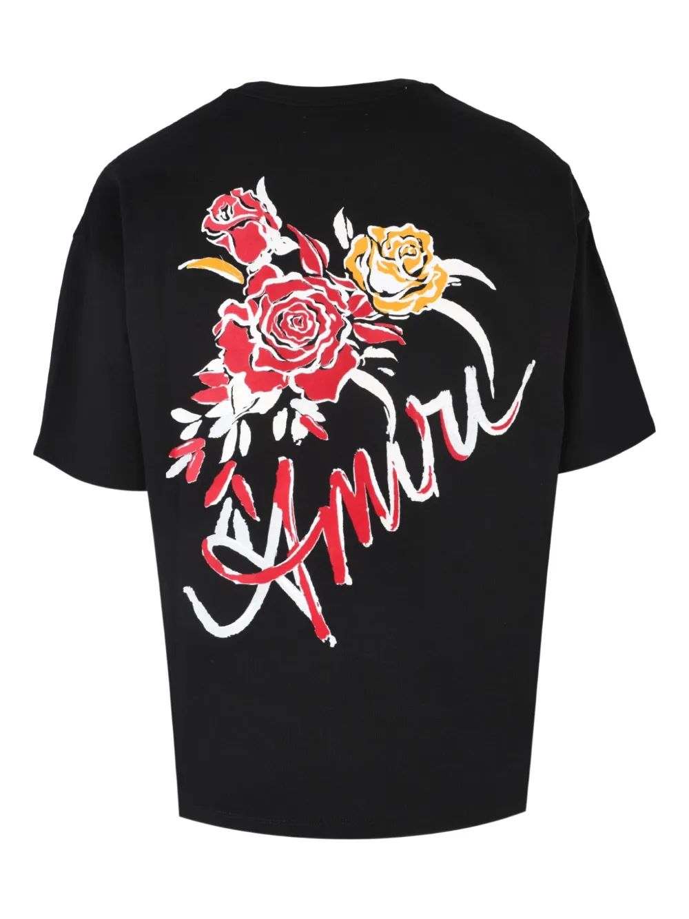 AMIRI roses T-shirt - Zwart