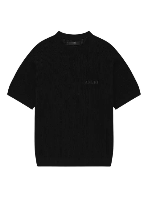 AMIRI playera con logo estampado