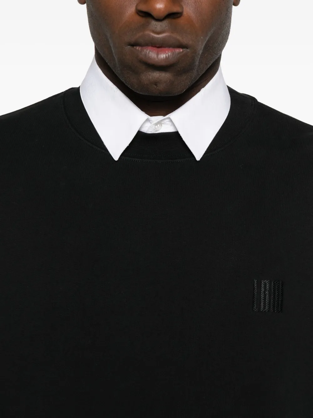 LGN LOUIS GABRIEL NOUCHI Sweater met ronde hals Zwart