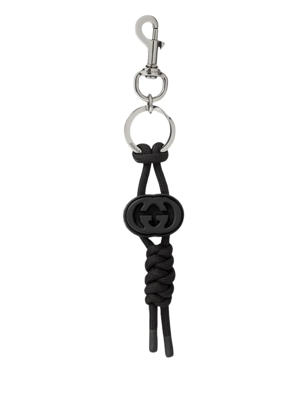 Gucci interlocking-G keyring | Black | Image 1