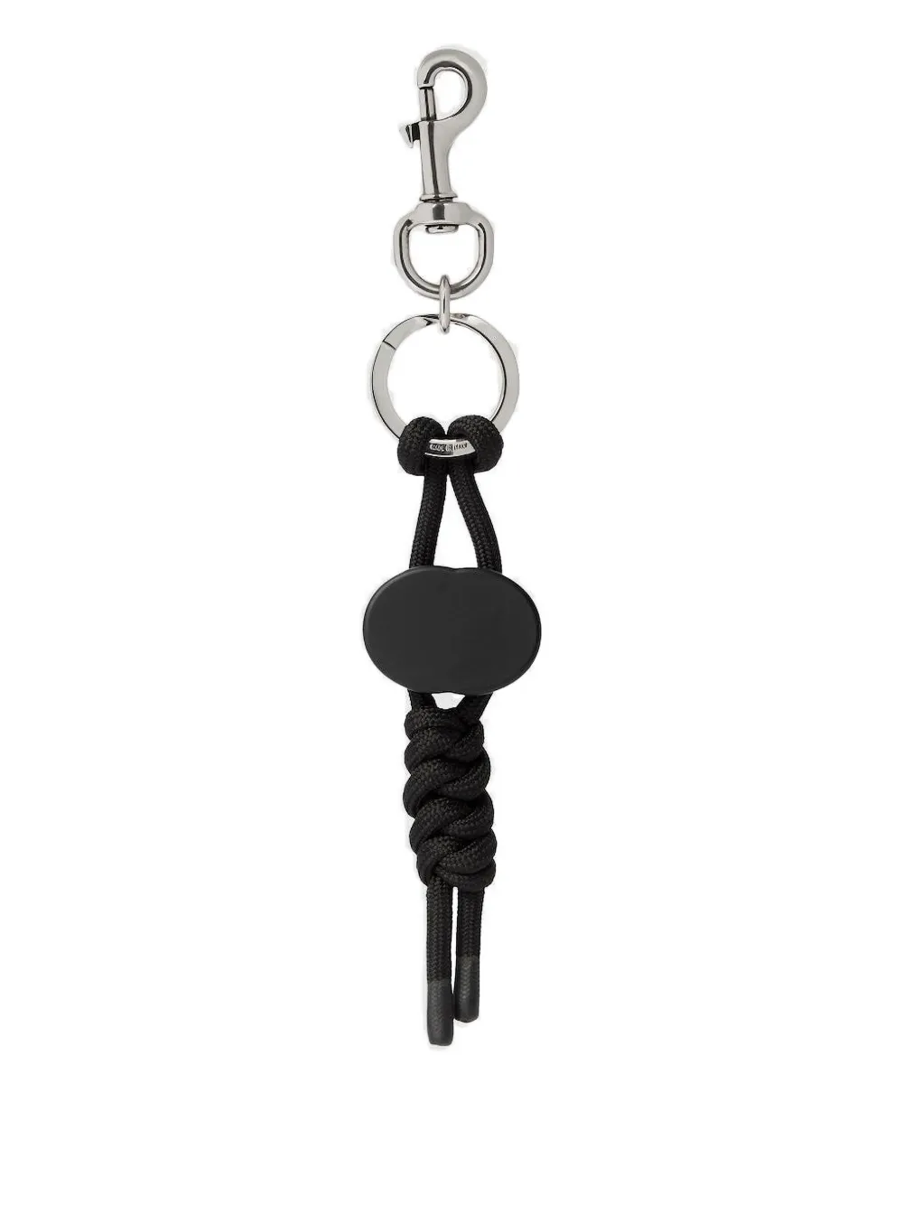 Gucci Keychain With Interlocking G In Black