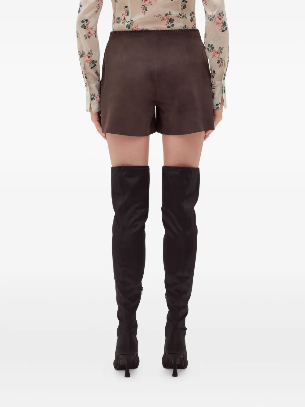 Blugirl Gehaakte shorts Bruin