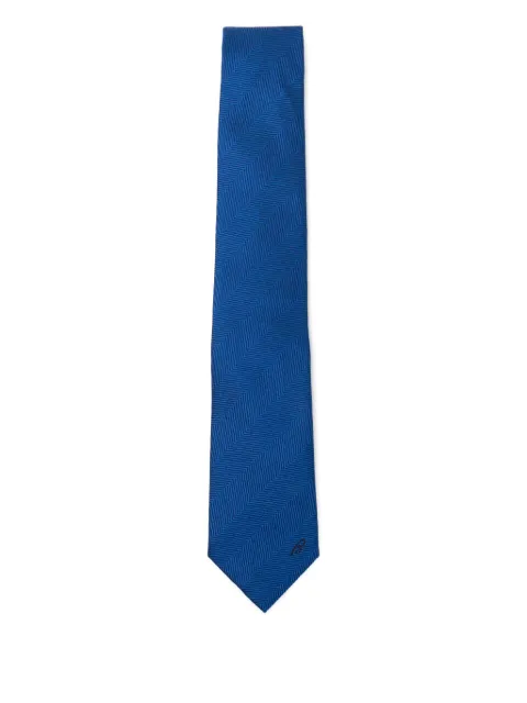 Brioni striped silk tie