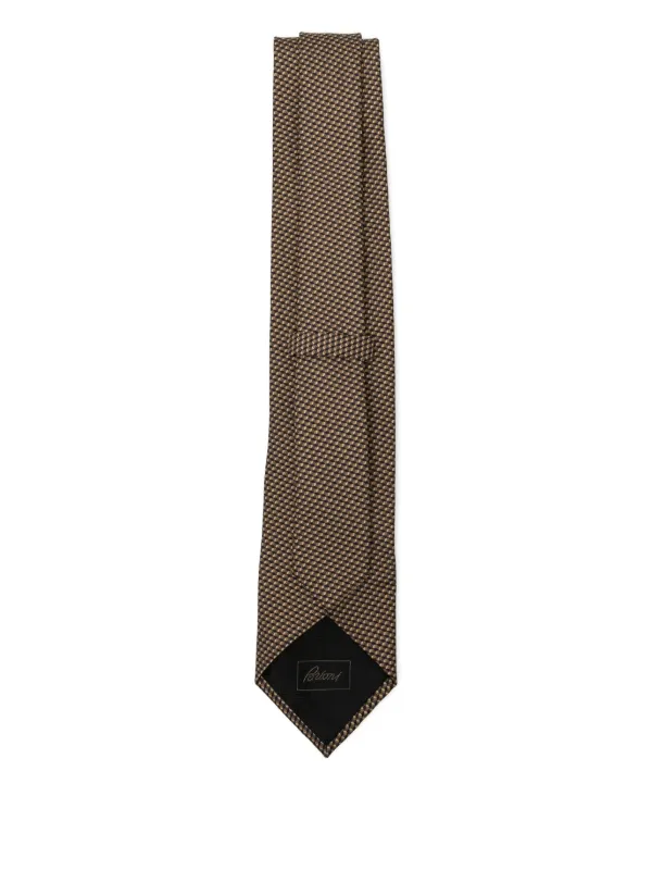 brioni silk tie