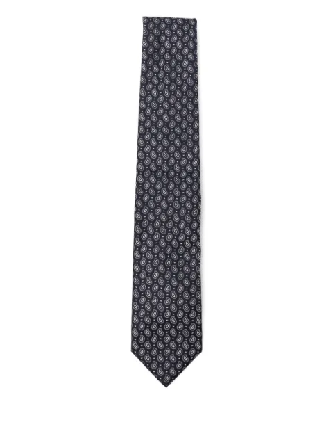 Brioni corbata de seda estampada
