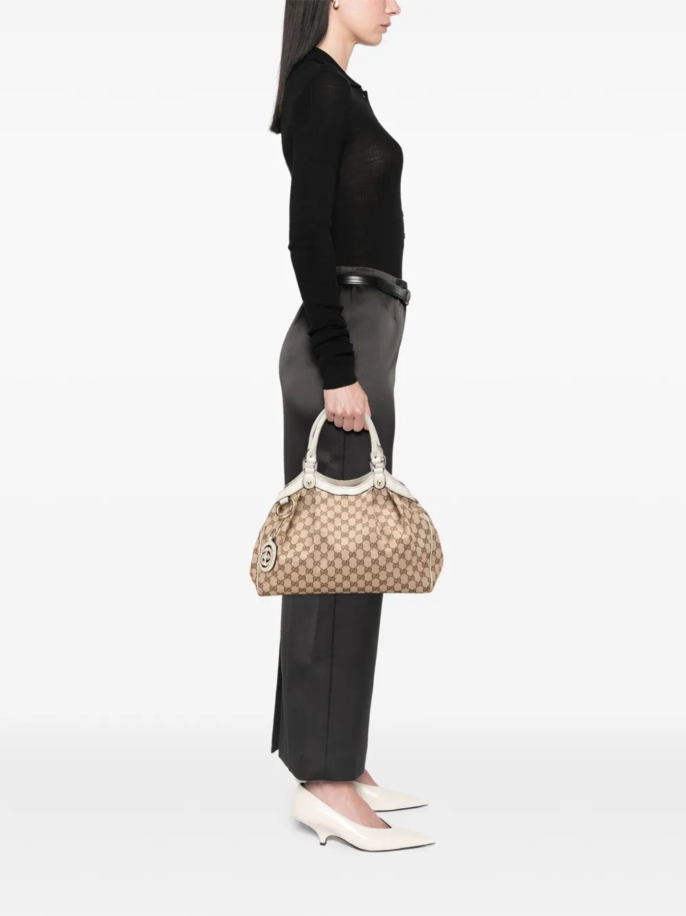 Gucci Pre-Owned 2016-2025 Medium GG Canvas Sukey tote bag | Pre-Owned | Image 2