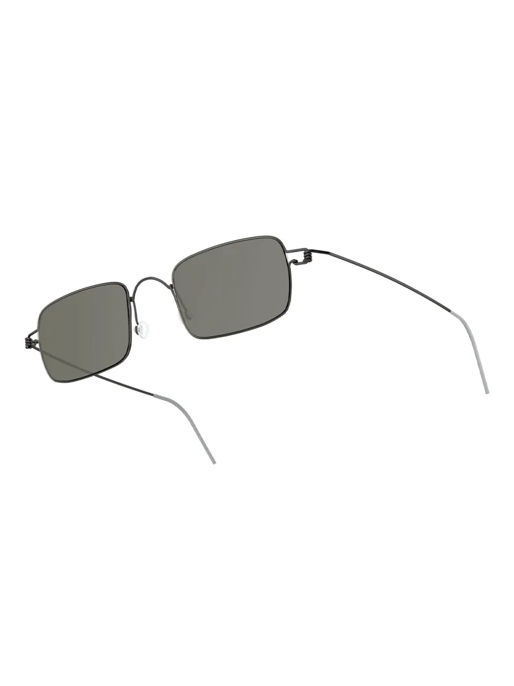 Lindberg Zonnebril met rechthoekig montuur - PU9 BLACK POLISHED/BLUE NEON TAUPE