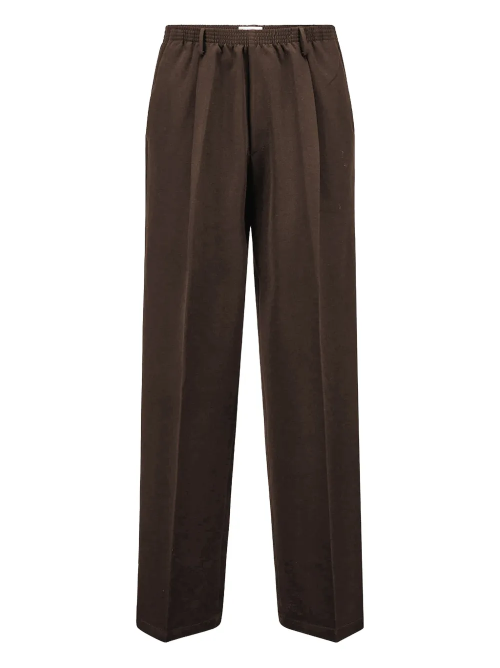 Cellar Door Ezio elasticated-waistband trousers | Brown | Image 1