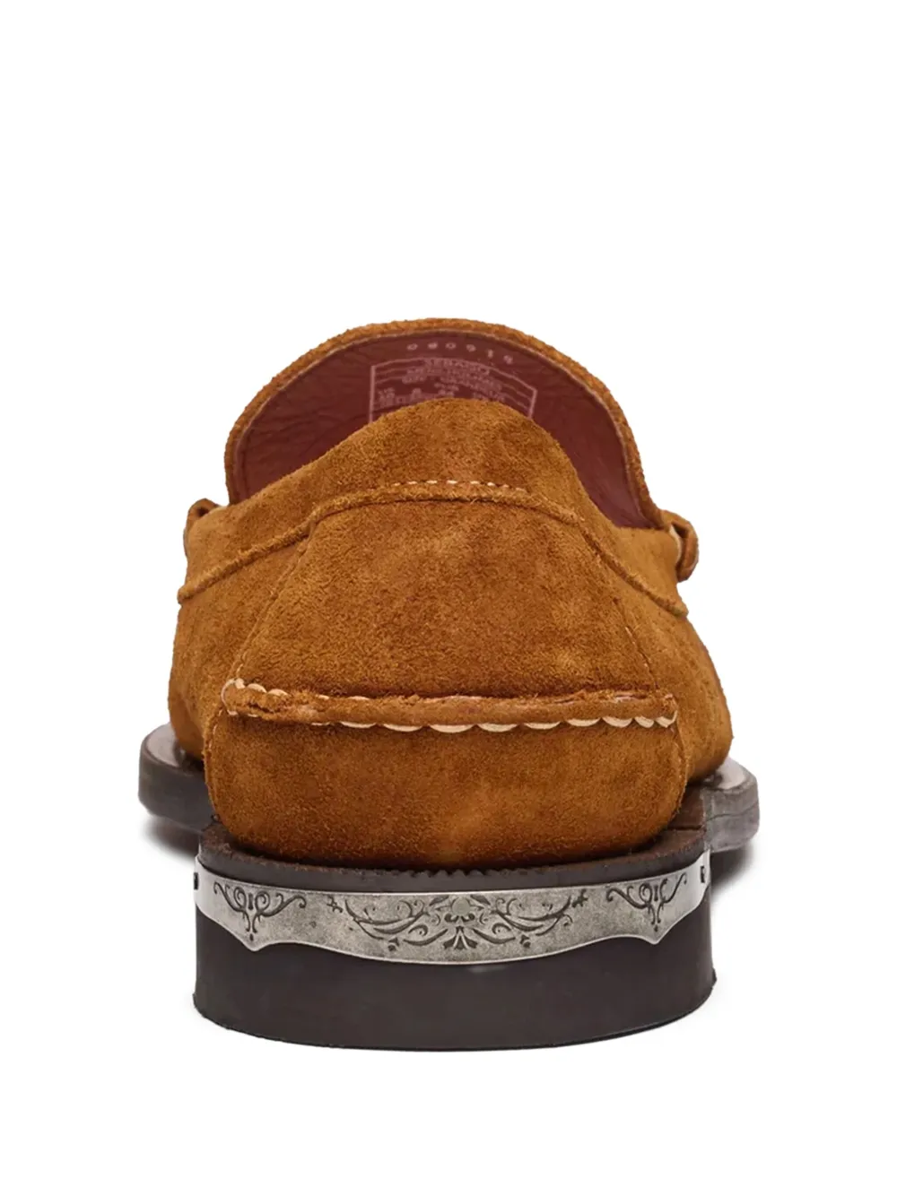Sebago Loafers met borduurwerk Bruin