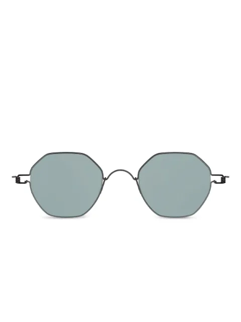 Lindberg 8212 geometric-frame sunglasses