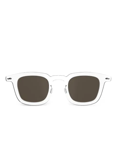 Lindberg square-frame sunglasses