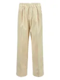 Cellar Door Ezio elasticated-waistband trousers - Neutrals