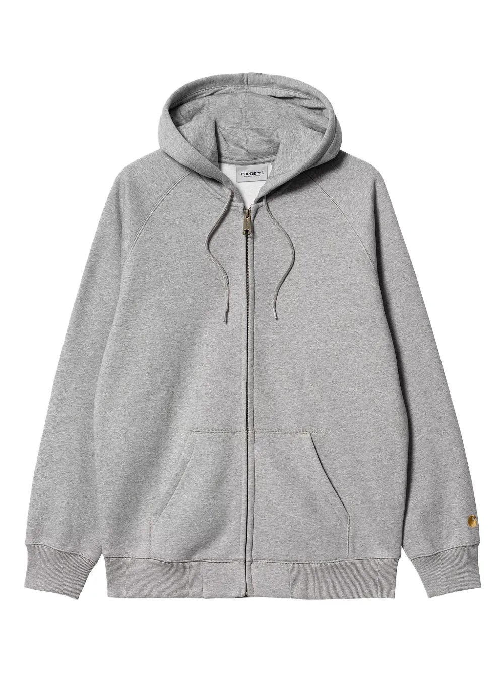Carhartt WIP hooded zip-up jacket | Grey | Image 1