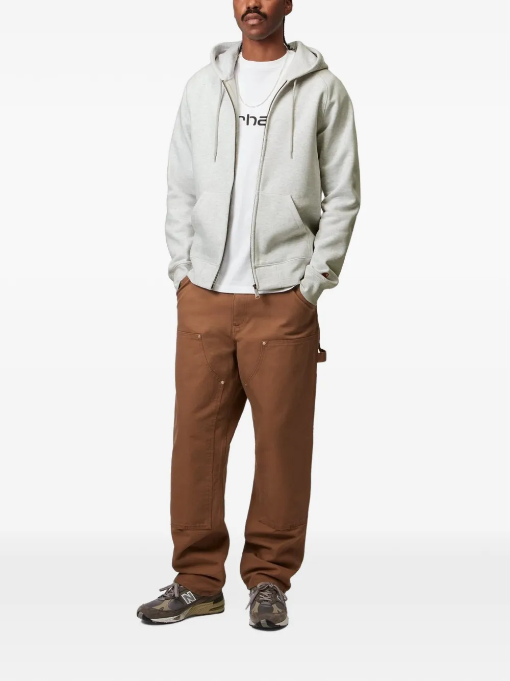 Carhartt WIP Jack met capuchon Grijs