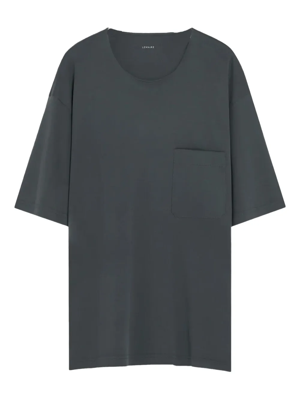 LEMAIRE patch-pocket T-shirt Grijs