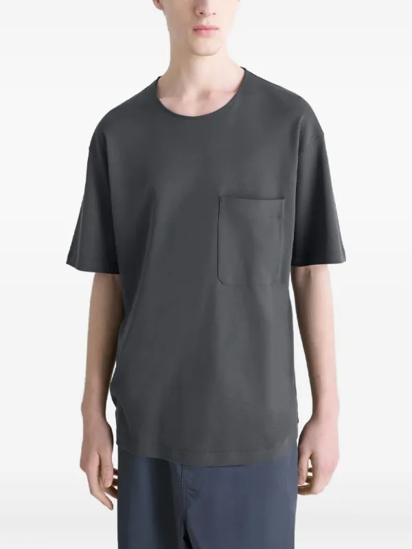 トップス LEMAIRE PATCH POCKET T-SHIRT LEMAIRE patch-pocket T-shirt | Grey | FARFETCH CA