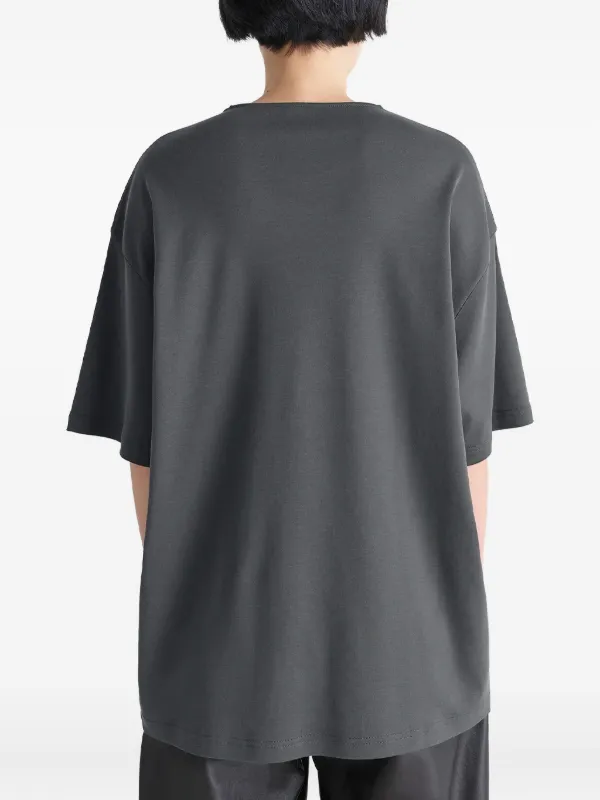 LEMAIRE patch-pocket T-shirt | Grey | FARFETCH CA