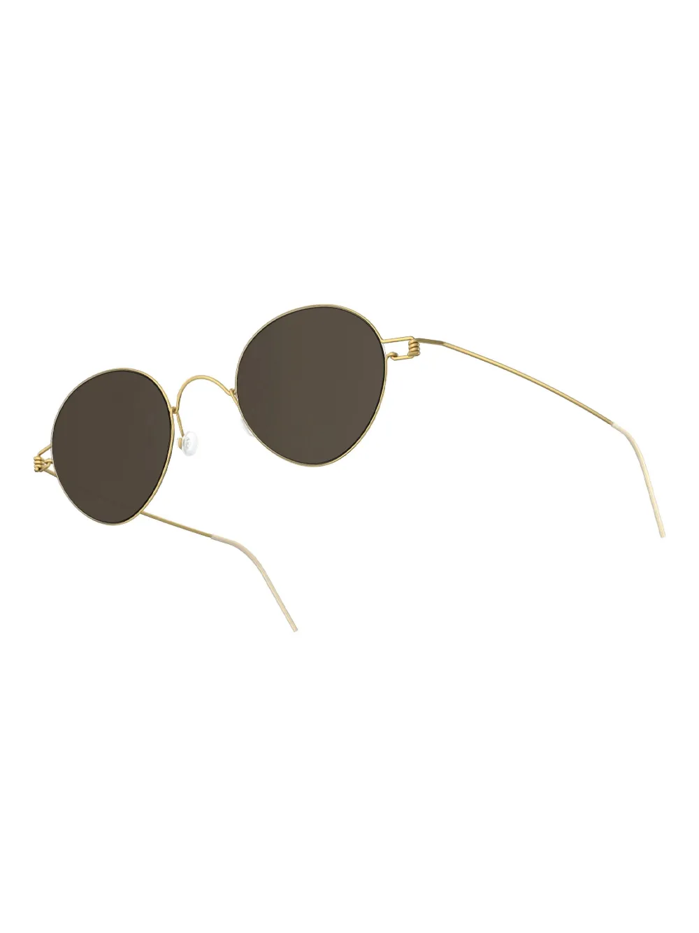 Lindberg round-frame sunglasses - Goud