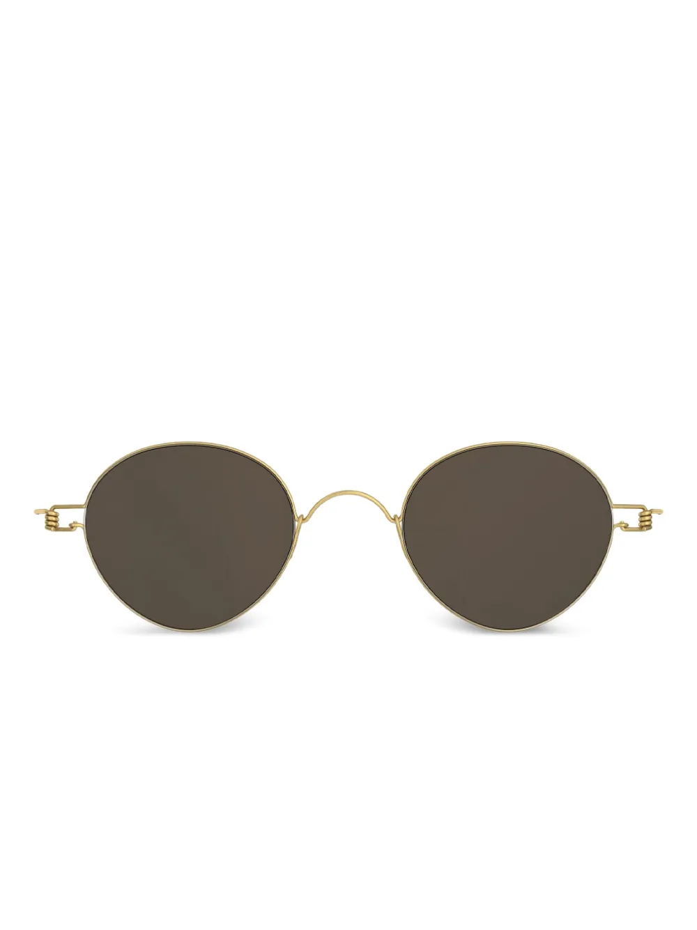Lindberg round-frame sunglasses | Gold | Image 1